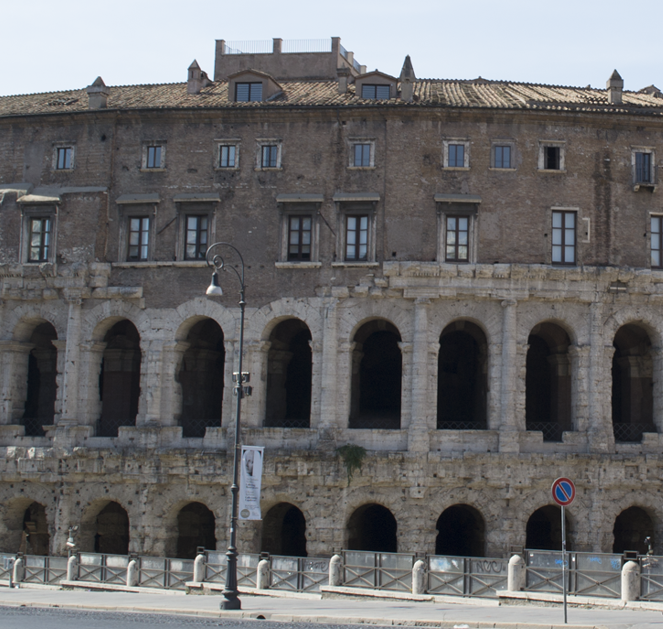 Vista aérea Teatro di Marcello